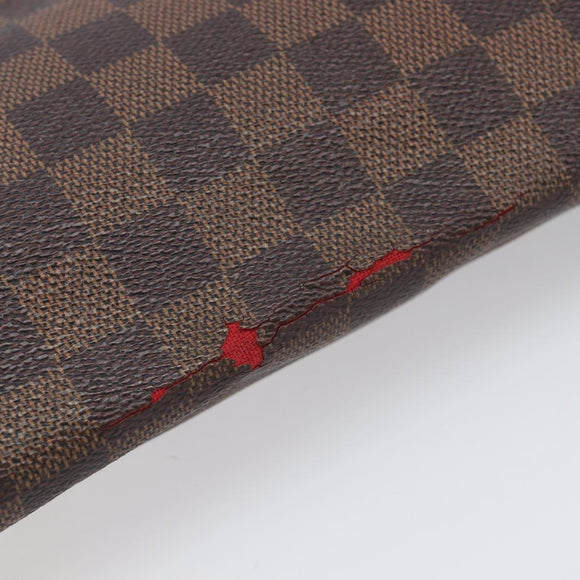 LOUIS VUITTON Damier Ebene Favorit MM Shoulder Bag M41129 LV Auth gh2407
