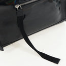 GIVENCHY Pandora Shoulder Bag Patent Black Silver Auth gh2410A-19