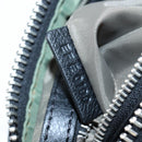 GIVENCHY Pandora Shoulder Bag Patent Black Silver Auth gh2410A-12
