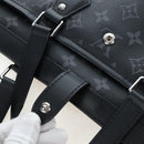 LOUIS VUITTON Monogram Eclipse Porto Abi 1 Garment Cover M43686 Auth gh2411SAV-22