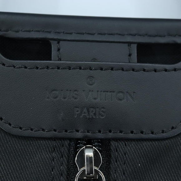 LOUIS VUITTON Monogram Eclipse Porto Abi 1 Garment Cover M43686 Auth gh2411SAV