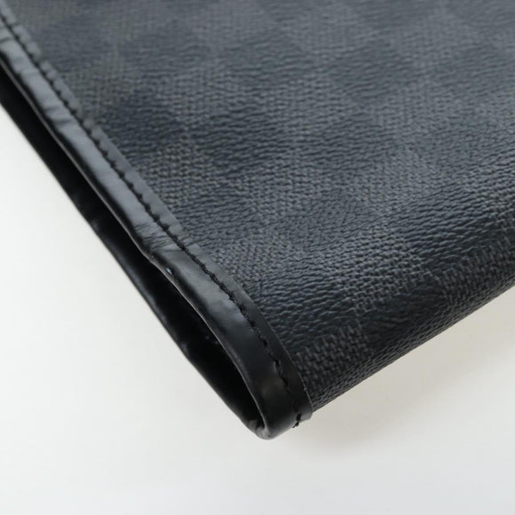 LOUIS VUITTON Damier Graphite Porto Abi Garment Cover N48230 LV Auth gh2412V