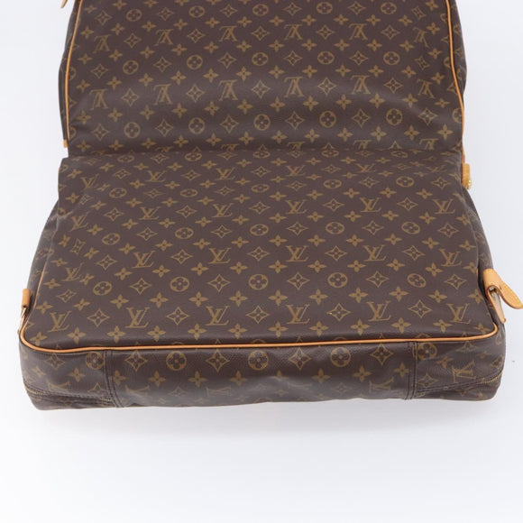 LOUIS VUITTON Monogram Sac Chas Boston Bag M41141 LV Auth gh2413
