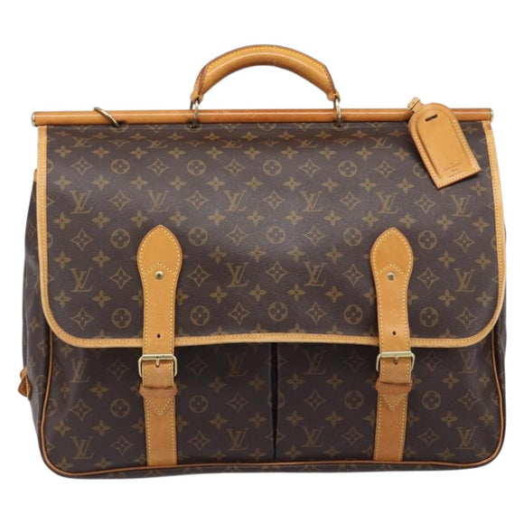 LOUIS VUITTON Monogram Sac Chas Boston Bag M41141 LV Auth gh2413