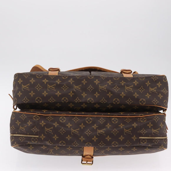 LOUIS VUITTON Monogram Sac Chas Boston Bag M41141 LV Auth gh2414