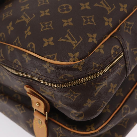 LOUIS VUITTON Monogram Sac Chas Boston Bag M41141 LV Auth gh2414