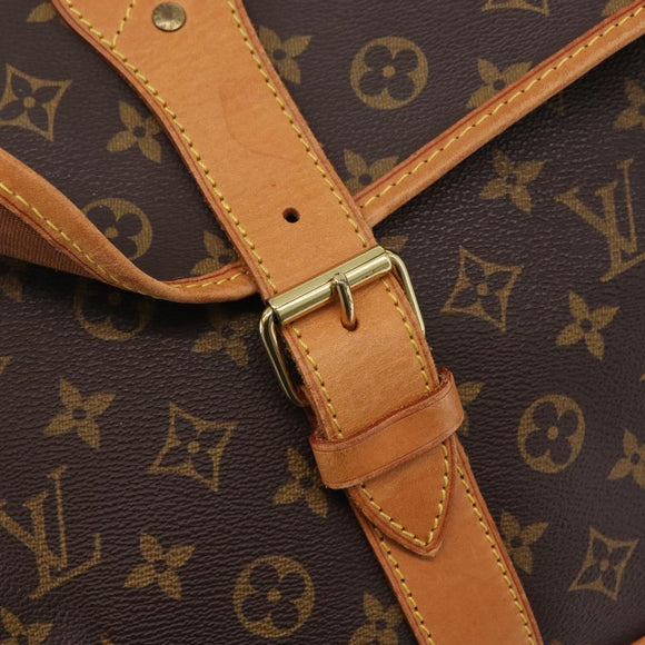 LOUIS VUITTON Monogram Sac Chas Boston Bag M41141 LV Auth gh2414