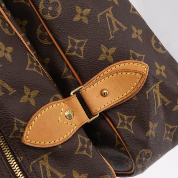 LOUIS VUITTON Monogram Sac Chas Boston Bag M41141 LV Auth gh2414
