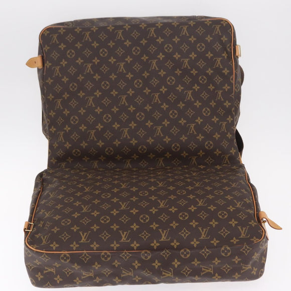 LOUIS VUITTON Monogram Sac Chas Boston Bag M41141 LV Auth gh2414