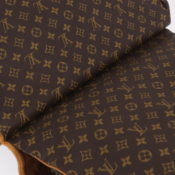 LOUIS VUITTON Monogram Sac Chas Boston Bag M41141 LV Auth gh2414