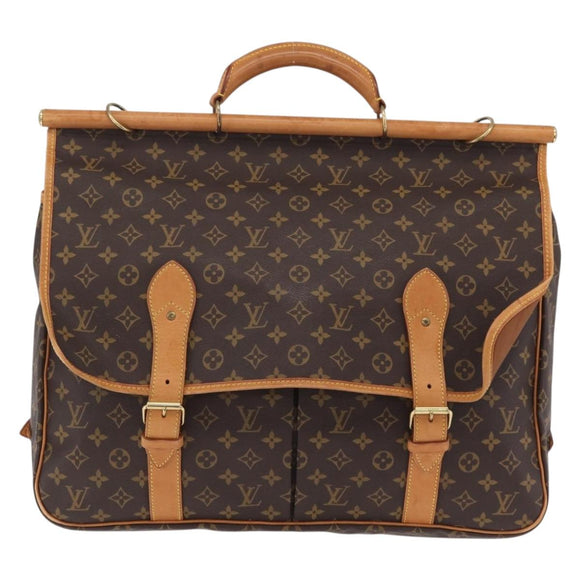 LOUIS VUITTON Monogram Sac Chas Boston Bag M41141 LV Auth gh2414