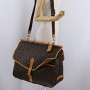 LOUIS VUITTON Monogram Sac Chas Boston Bag M41141 LV Auth gh2414-45