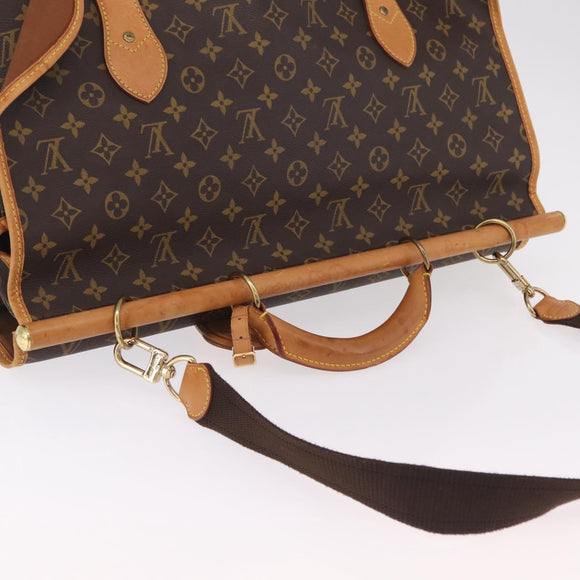 LOUIS VUITTON Monogram Sac Chas Boston Bag M41141 LV Auth gh2414