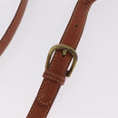 Coach Shoulder Bag Leather Beige Gold Auth gh2421-10
