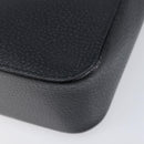 GUCCI Bamboo Hand Bag Leather Black 002 1061 Auth gh2426A-10