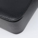 GUCCI Bamboo Hand Bag Leather Black 002 1061 Auth gh2426A-12