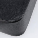 GUCCI Bamboo Hand Bag Leather Black 002 1061 Auth gh2426A-13