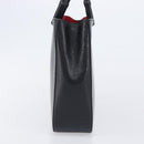 GUCCI Bamboo Hand Bag Leather Black 002 1061 Auth gh2426A-5