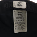 FENDI Zucca Canvas Cap Nylon 22.2"" Black Auth gh2428M-11