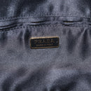 PRADA Chain Shoulder Bag Satin Sequins Yellow Black Auth gh2435V-17