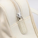 GUCCI Bamboo Hand Bag Nylon 2way White Silver 000 2040 0538 Auth gh2437-16