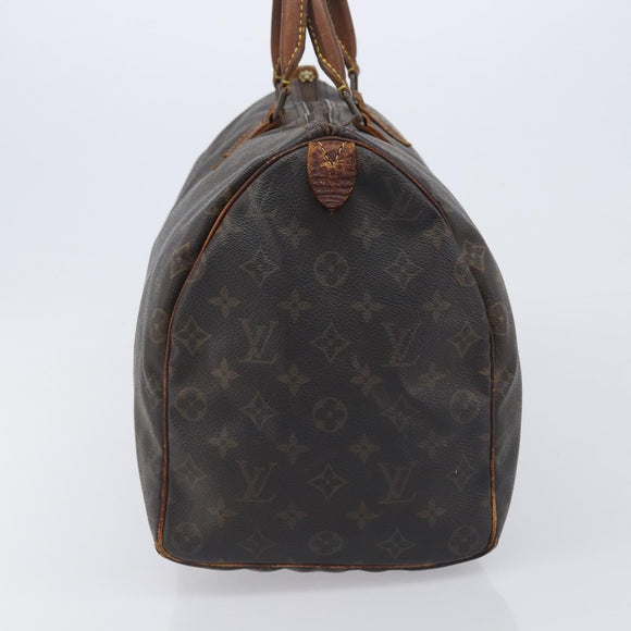 LOUIS VUITTON Monogram Speedy 40 Hand Bag M41522 LV Auth gh2440