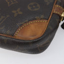 LOUIS VUITTON Monogram Marly Dragonne PM Clutch Bag M51827 LV Auth gh2445-10
