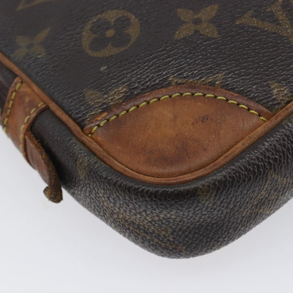 LOUIS VUITTON Monogram Marly Dragonne PM Clutch Bag M51827 LV Auth gh2445