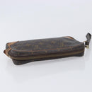 LOUIS VUITTON Monogram Marly Dragonne PM Clutch Bag M51827 LV Auth gh2445-6