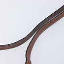 Bally Shoulder Bag Leather Brown Gold Auth gh2448-8