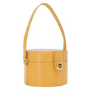 LOUIS VUITTON Epi Shoulder Bag Yellow LV Auth gh2453V-1