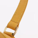 LOUIS VUITTON Epi Shoulder Bag Yellow LV Auth gh2453V-10