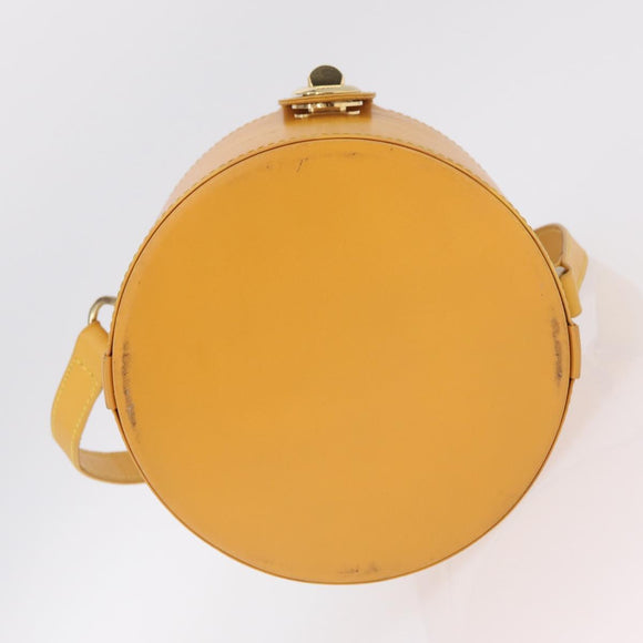 LOUIS VUITTON Epi Shoulder Bag Yellow LV Auth gh2453V