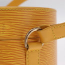 LOUIS VUITTON Epi Shoulder Bag Yellow LV Auth gh2453V-16