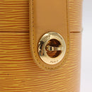 LOUIS VUITTON Epi Shoulder Bag Yellow LV Auth gh2453V-17