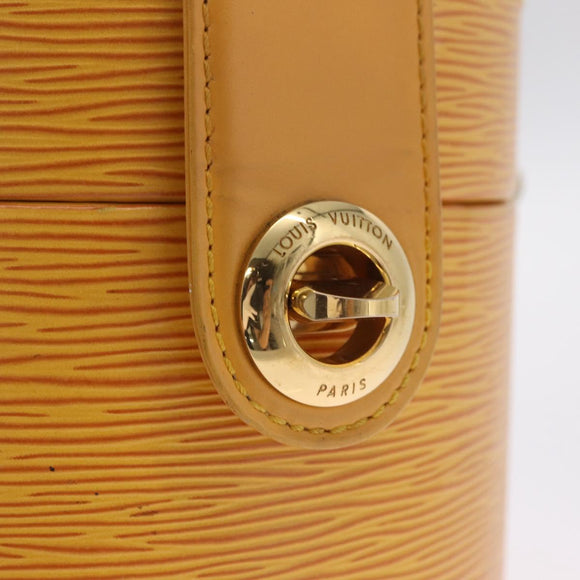LOUIS VUITTON Epi Shoulder Bag Yellow LV Auth gh2453V