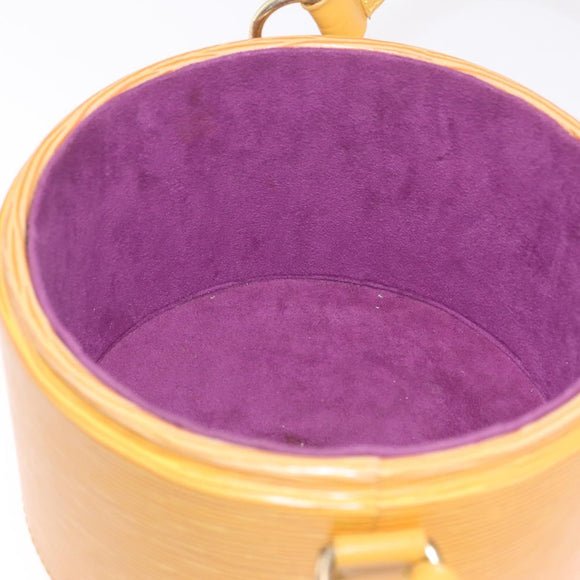 LOUIS VUITTON Epi Shoulder Bag Yellow LV Auth gh2453V