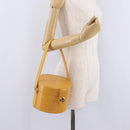 LOUIS VUITTON Epi Shoulder Bag Yellow LV Auth gh2453V-23
