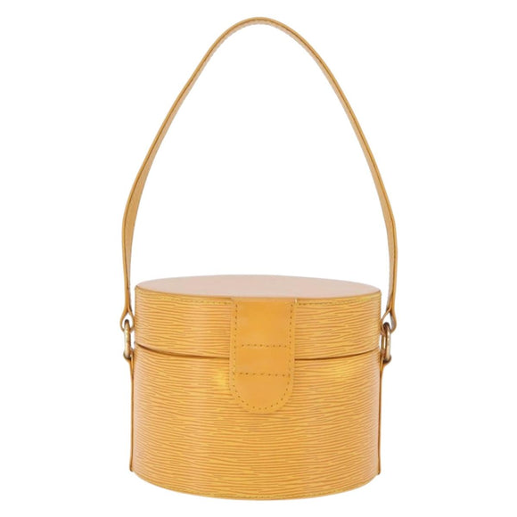 LOUIS VUITTON Epi Shoulder Bag Yellow LV Auth gh2453V