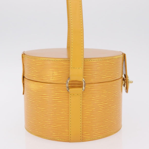 LOUIS VUITTON Epi Shoulder Bag Yellow LV Auth gh2453V