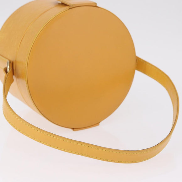 LOUIS VUITTON Epi Shoulder Bag Yellow LV Auth gh2453V
