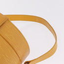 LOUIS VUITTON Epi Shoulder Bag Yellow LV Auth gh2453V-8