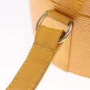 LOUIS VUITTON Epi Shoulder Bag Yellow LV Auth gh2453V-9