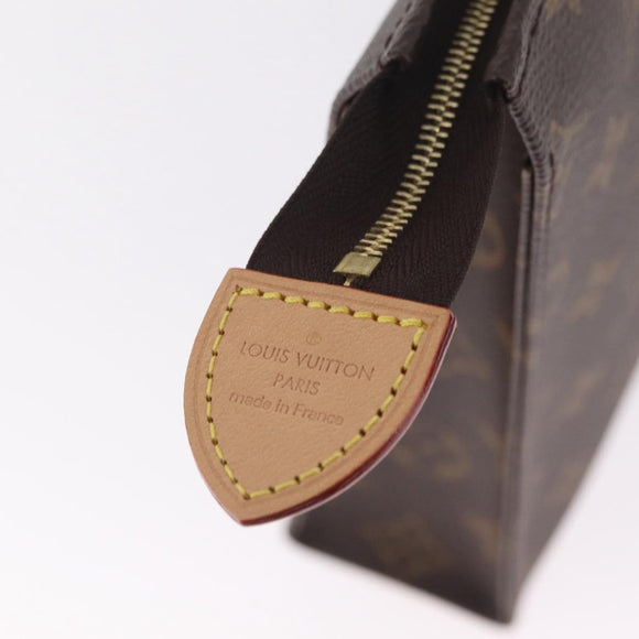 LOUIS VUITTON Monogram Trio Posh Toilette Clutch Bag M47195 LV Auth gh2459SAM
