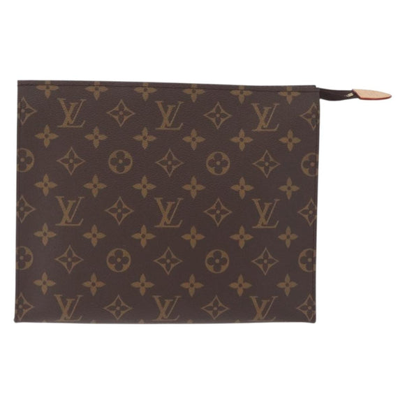 LOUIS VUITTON Monogram Trio Posh Toilette Clutch Bag M47195 LV Auth gh2459SAM
