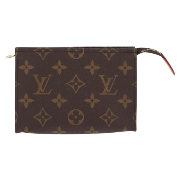 LOUIS VUITTON Monogram Trio Posh Toilette Clutch Bag M47195 LV Auth gh2459SAM