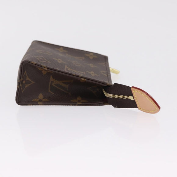 LOUIS VUITTON Monogram Trio Posh Toilette Clutch Bag M47195 LV Auth gh2459SAM