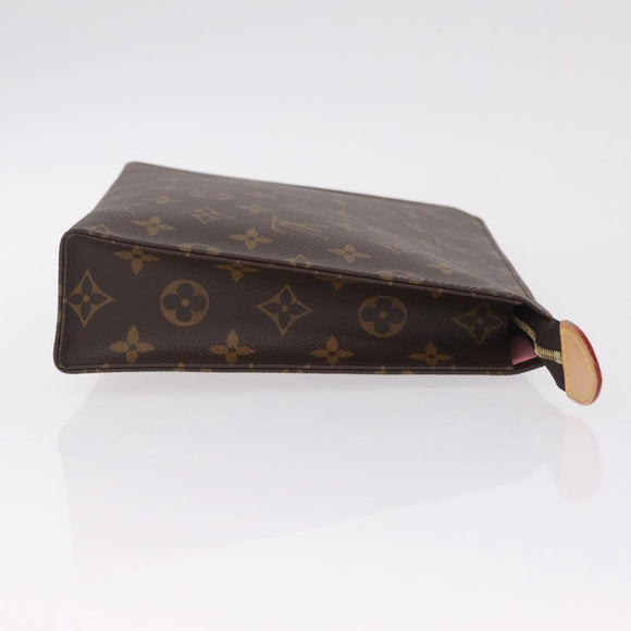 LOUIS VUITTON Monogram Trio Posh Toilette Clutch Bag M47195 LV Auth gh2459SAM