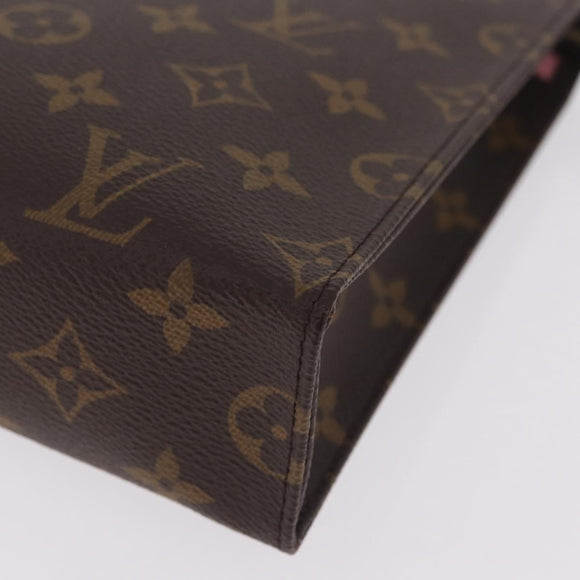LOUIS VUITTON Monogram Trio Posh Toilette Clutch Bag M47195 LV Auth gh2459SAM