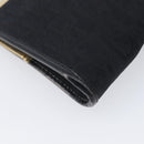 Christian Dior Trotter Clutch Bag Black Silver Auth gh2463A-9